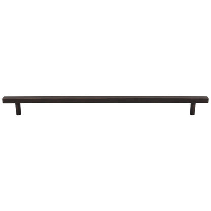96 mm Center-to-Center Satin Nickel Square Dominique Cabinet Bar Pull