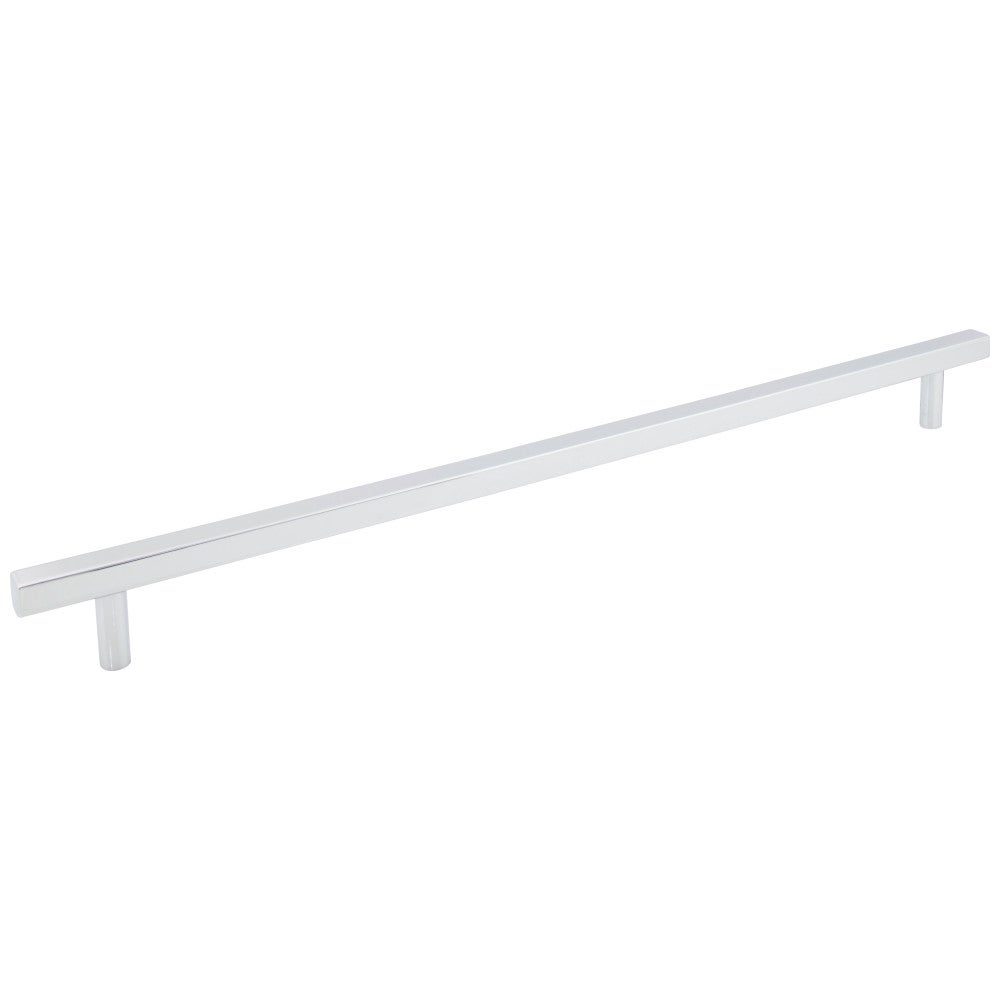 96 mm Center-to-Center Satin Nickel Square Dominique Cabinet Bar Pull