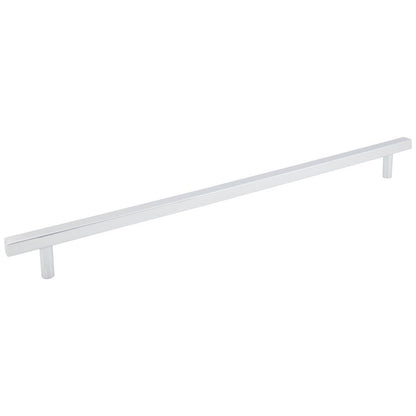 96 mm Center-to-Center Satin Nickel Square Dominique Cabinet Bar Pull