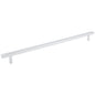 96 mm Center-to-Center Satin Nickel Square Dominique Cabinet Bar Pull