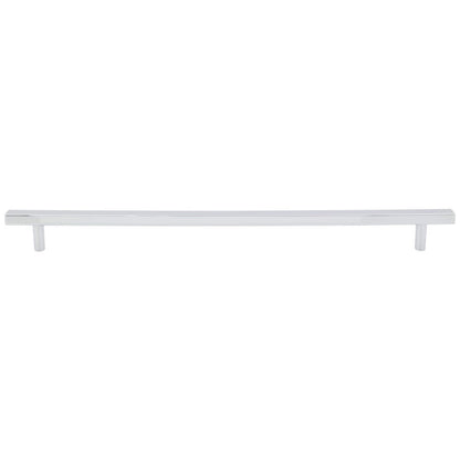 96 mm Center-to-Center Satin Nickel Square Dominique Cabinet Bar Pull