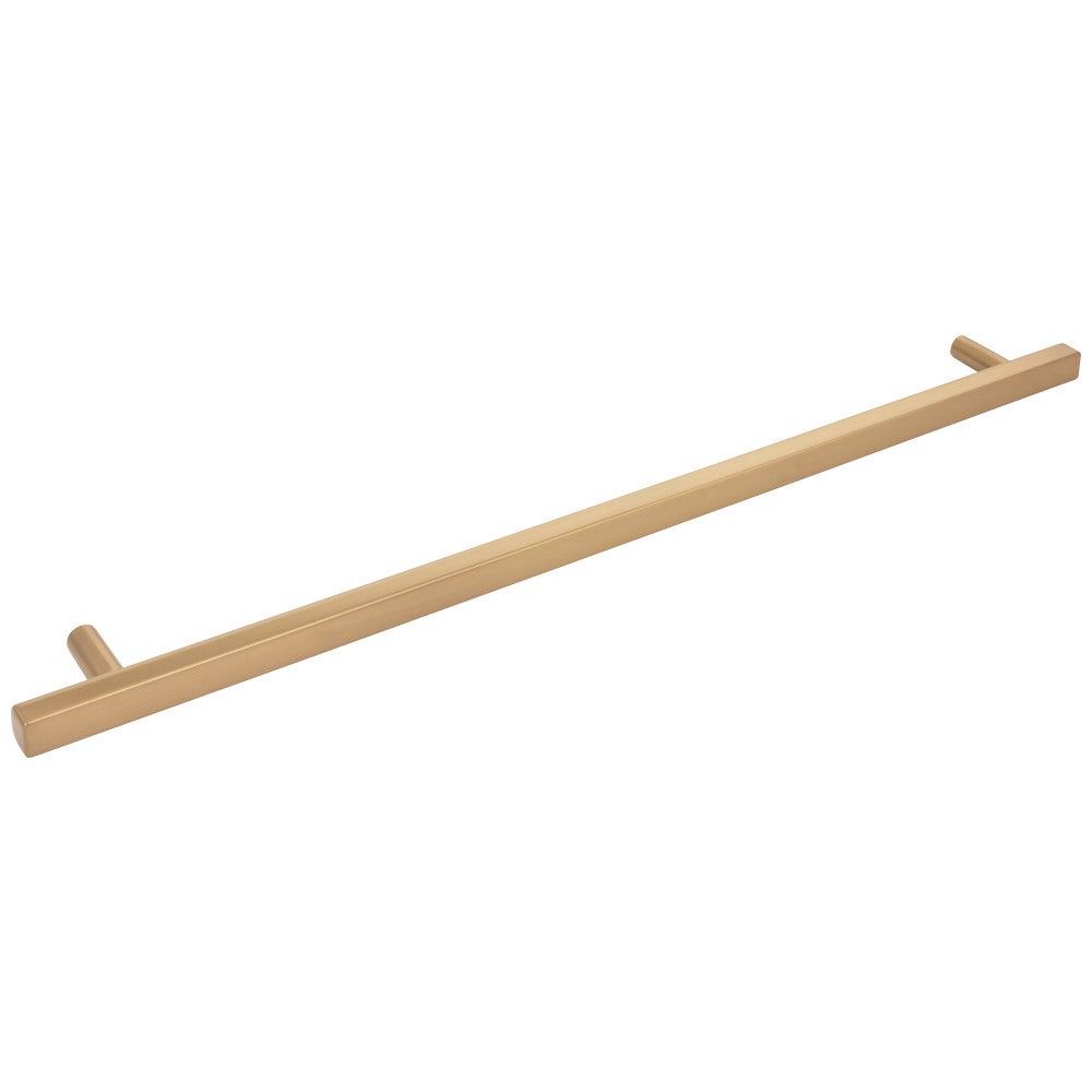 96 mm Center-to-Center Satin Nickel Square Dominique Cabinet Bar Pull