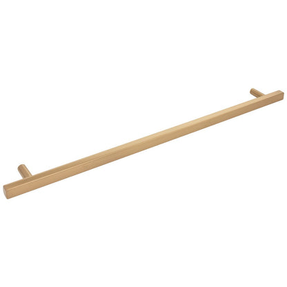 96 mm Center-to-Center Satin Nickel Square Dominique Cabinet Bar Pull