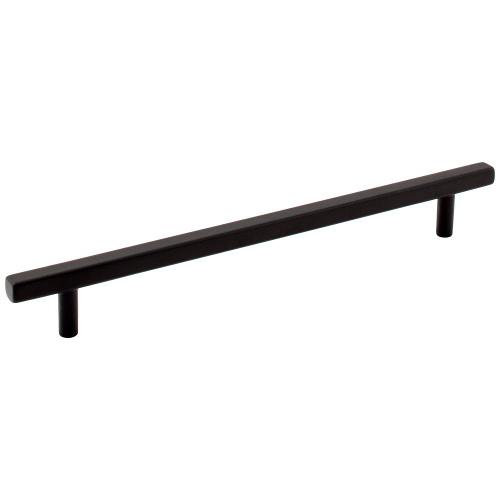 96 mm Center-to-Center Satin Nickel Square Dominique Cabinet Bar Pull