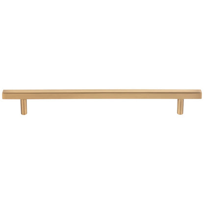 96 mm Center-to-Center Satin Nickel Square Dominique Cabinet Bar Pull