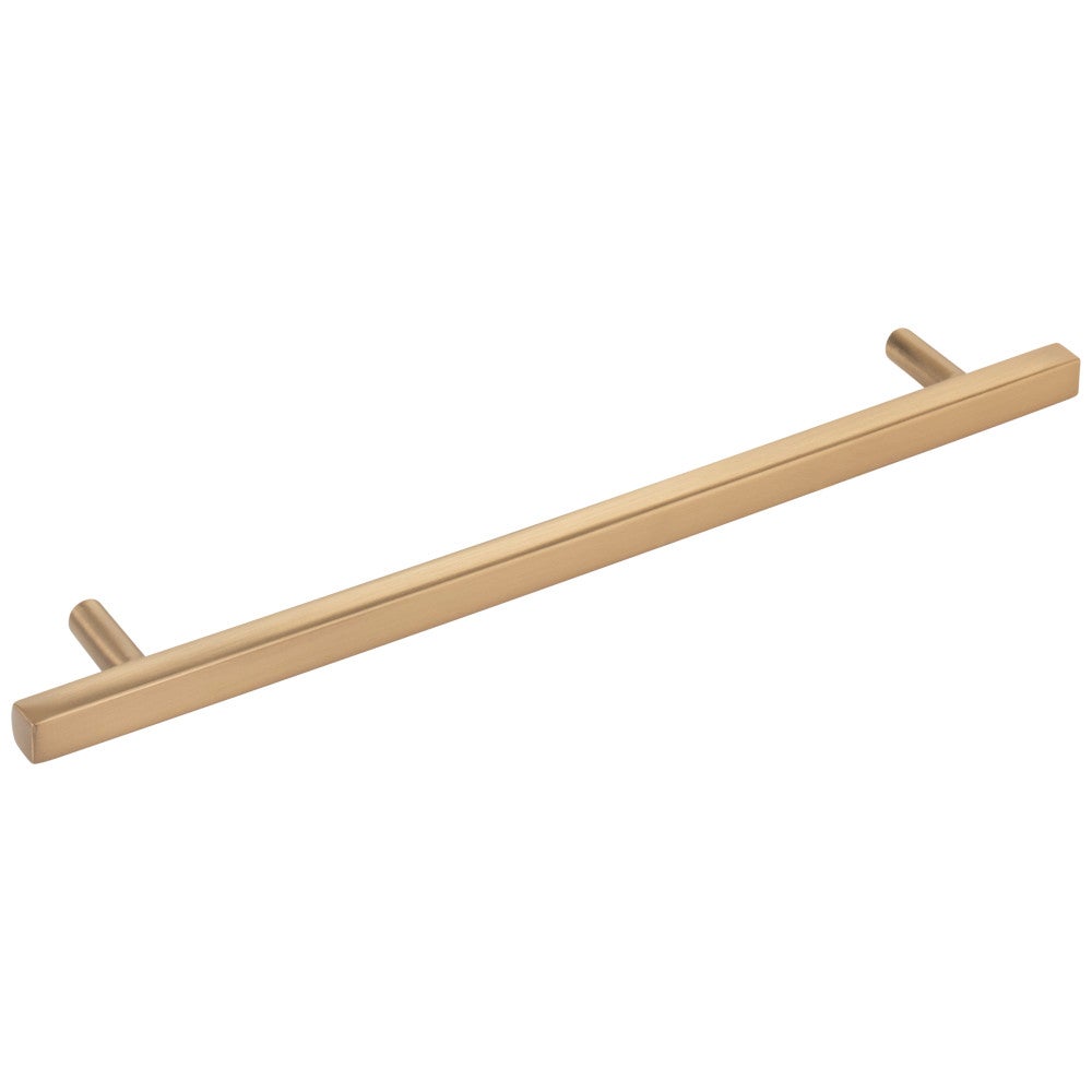 96 mm Center-to-Center Satin Nickel Square Dominique Cabinet Bar Pull