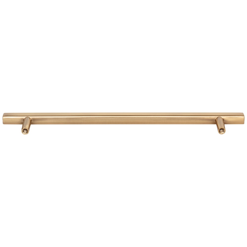 96 mm Center-to-Center Satin Nickel Square Dominique Cabinet Bar Pull