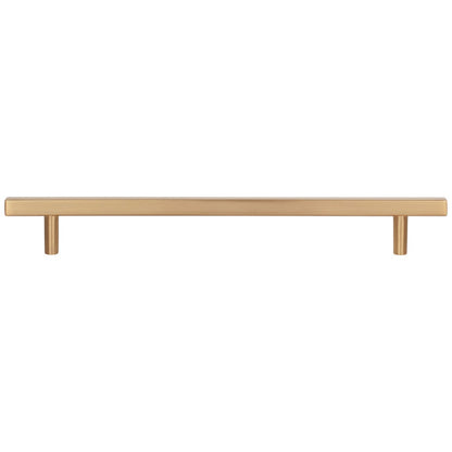 96 mm Center-to-Center Satin Nickel Square Dominique Cabinet Bar Pull
