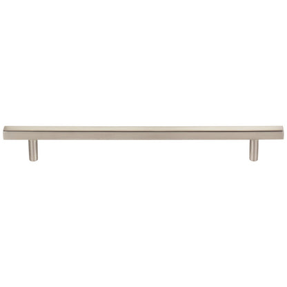 96 mm Center-to-Center Satin Nickel Square Dominique Cabinet Bar Pull