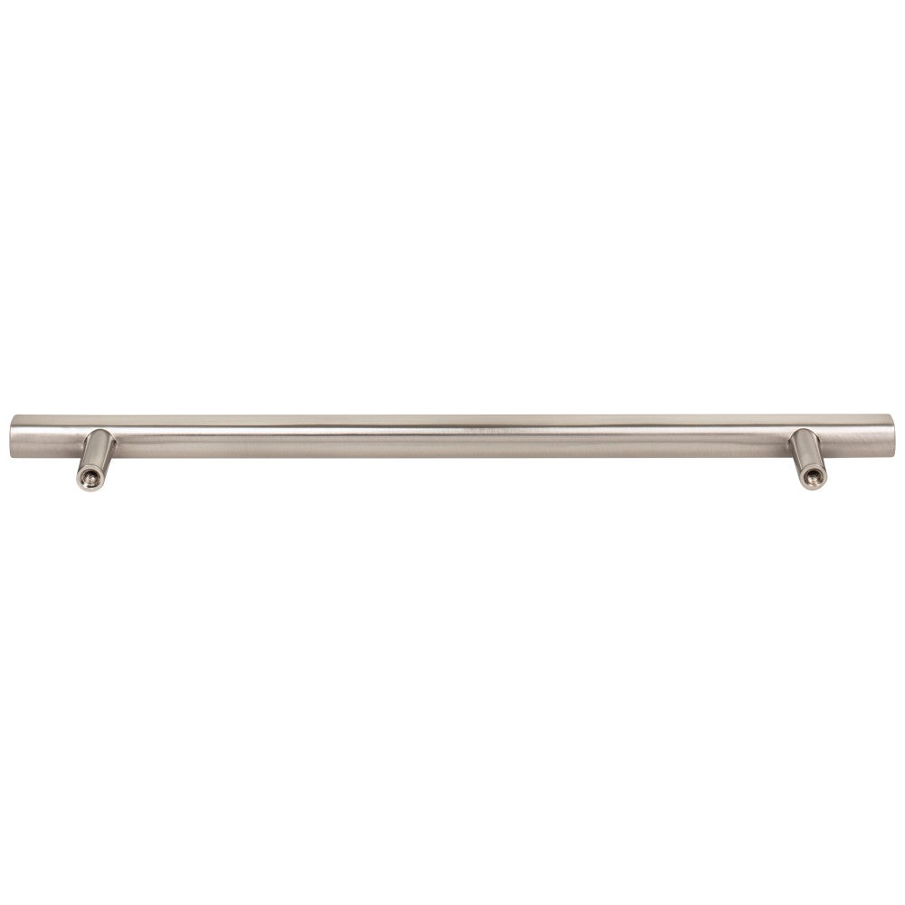 96 mm Center-to-Center Satin Nickel Square Dominique Cabinet Bar Pull