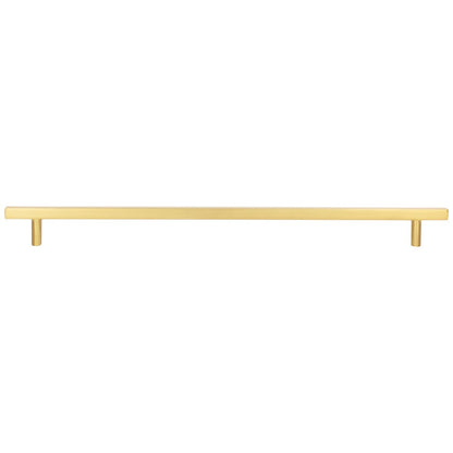 96 mm Center-to-Center Satin Nickel Square Dominique Cabinet Bar Pull