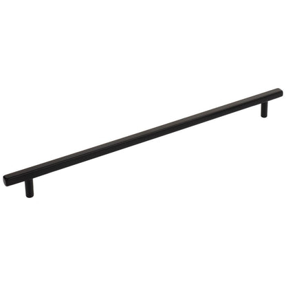 96 mm Center-to-Center Satin Nickel Square Dominique Cabinet Bar Pull