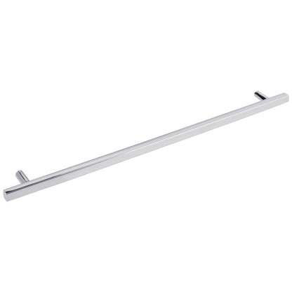 96 mm Center-to-Center Satin Nickel Square Dominique Cabinet Bar Pull