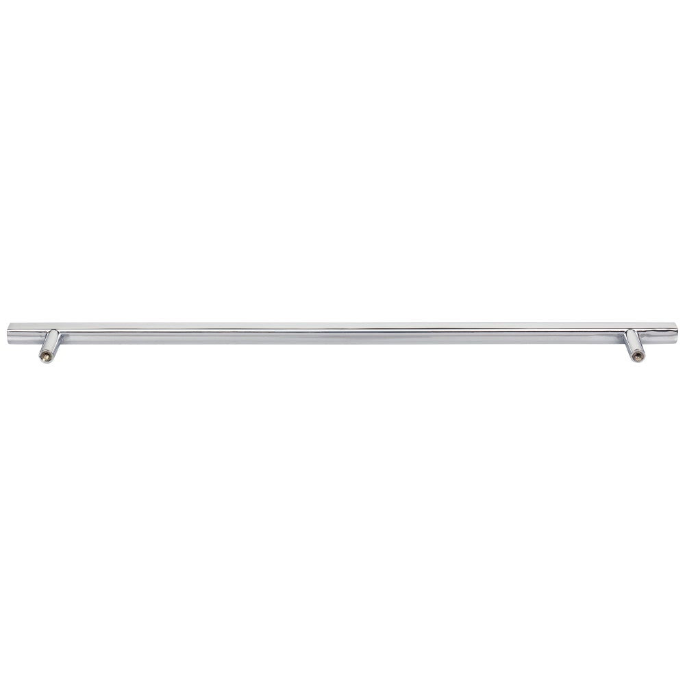 96 mm Center-to-Center Satin Nickel Square Dominique Cabinet Bar Pull