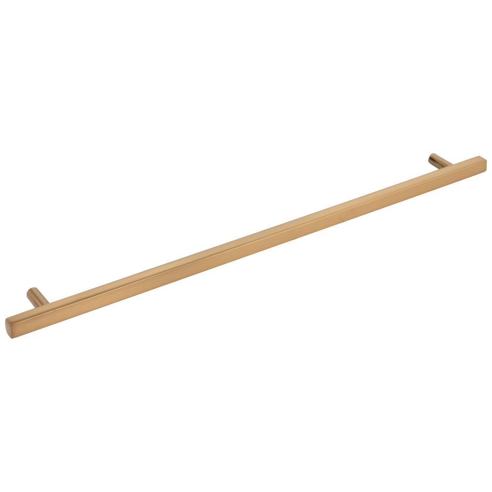 96 mm Center-to-Center Satin Nickel Square Dominique Cabinet Bar Pull