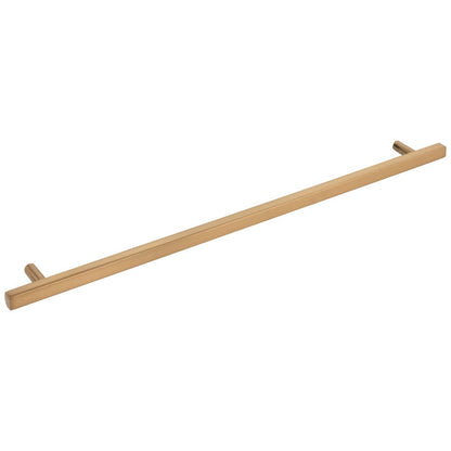 96 mm Center-to-Center Satin Nickel Square Dominique Cabinet Bar Pull