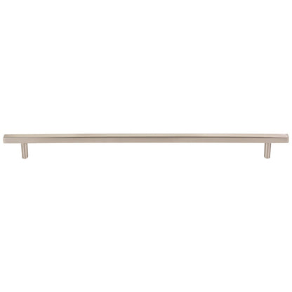 96 mm Center-to-Center Satin Nickel Square Dominique Cabinet Bar Pull