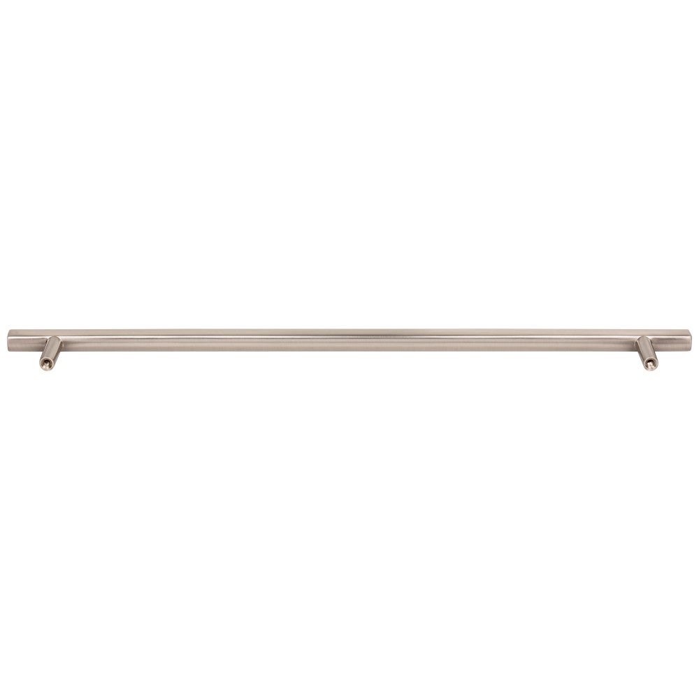 96 mm Center-to-Center Satin Nickel Square Dominique Cabinet Bar Pull
