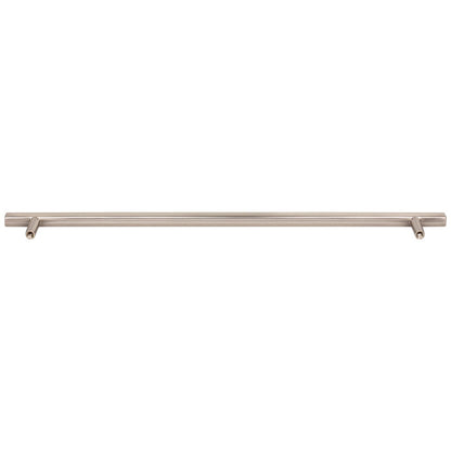 96 mm Center-to-Center Satin Nickel Square Dominique Cabinet Bar Pull