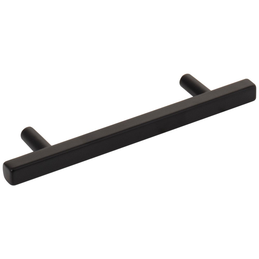 96 mm Center-to-Center Satin Nickel Square Dominique Cabinet Bar Pull