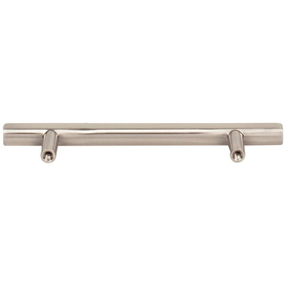 96 mm Center-to-Center Satin Nickel Square Dominique Cabinet Bar Pull