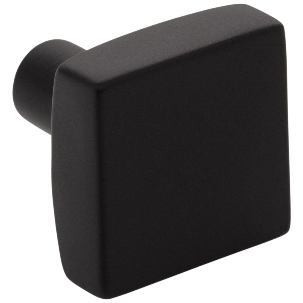 1-1/8" Overall Length Satin Nickel Square Dominique Cabinet Knob