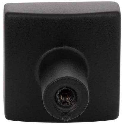 1-1/8" Overall Length Satin Nickel Square Dominique Cabinet Knob