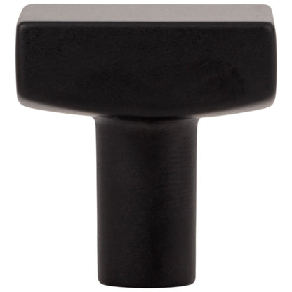 1-1/8" Overall Length Satin Nickel Square Dominique Cabinet Knob