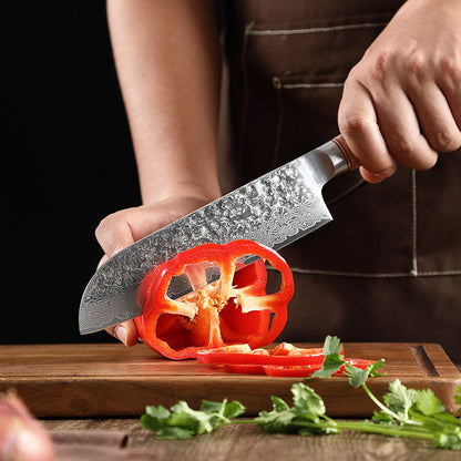 Damascus Steel Hand Kitchen Knife | Chef Knives | Kitchen + Metal