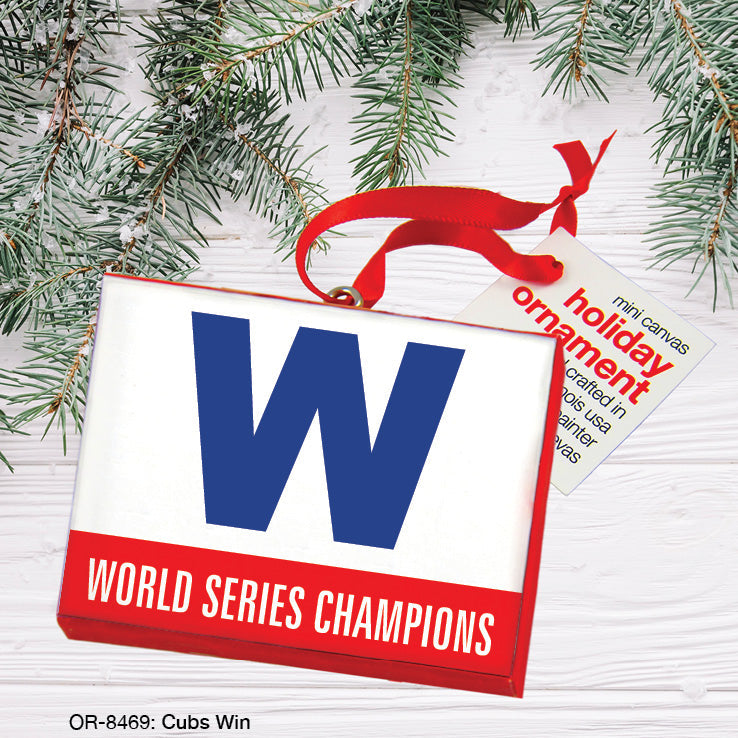 Cubs Win, Ornament (OR-8469B)