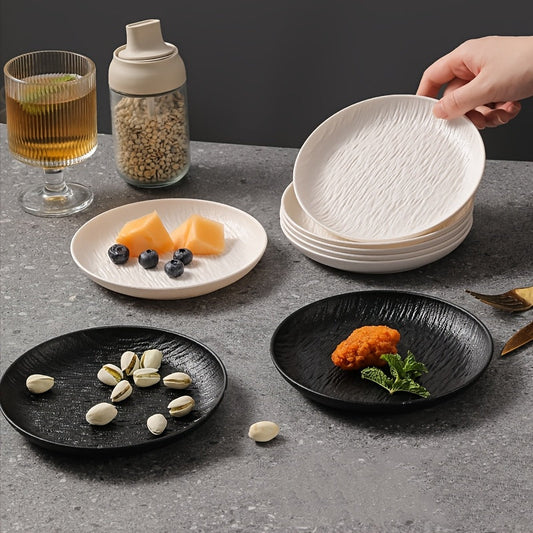 Elegant 4Piece Rock Plate BoneSpitting Dish Set