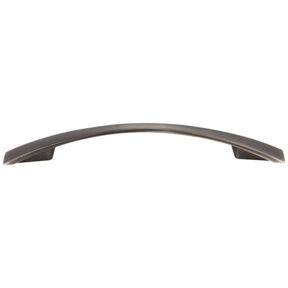 96 mm Center-to-Center Satin Nickel Flared Regan Cabinet Pull