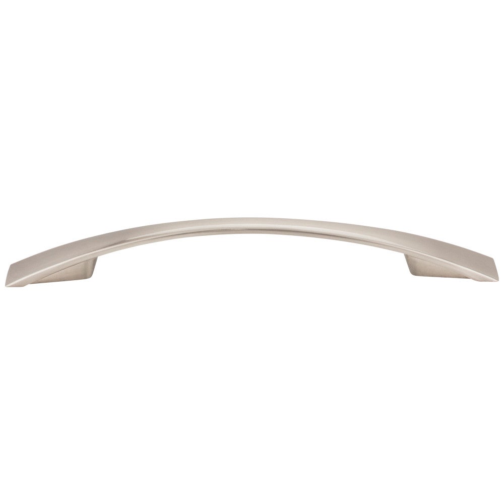 96 mm Center-to-Center Satin Nickel Flared Regan Cabinet Pull