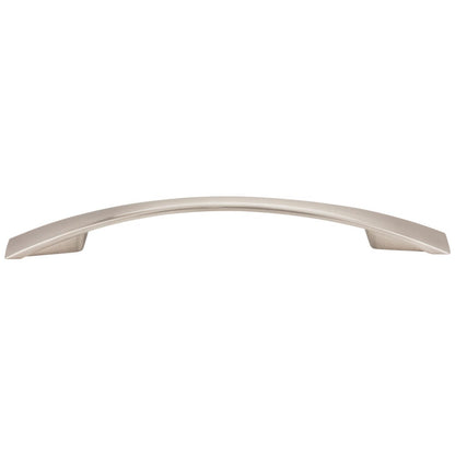 96 mm Center-to-Center Satin Nickel Flared Regan Cabinet Pull