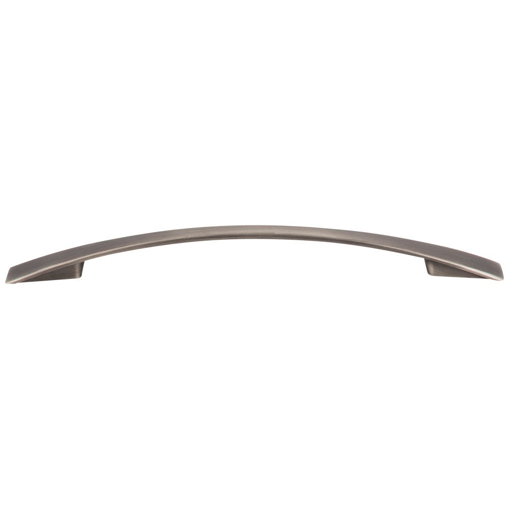 96 mm Center-to-Center Satin Nickel Flared Regan Cabinet Pull
