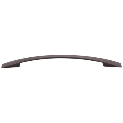 96 mm Center-to-Center Satin Nickel Flared Regan Cabinet Pull