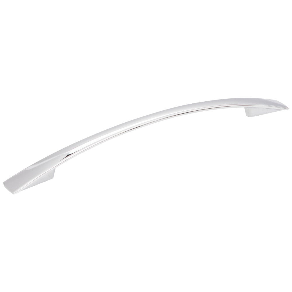 96 mm Center-to-Center Satin Nickel Flared Regan Cabinet Pull