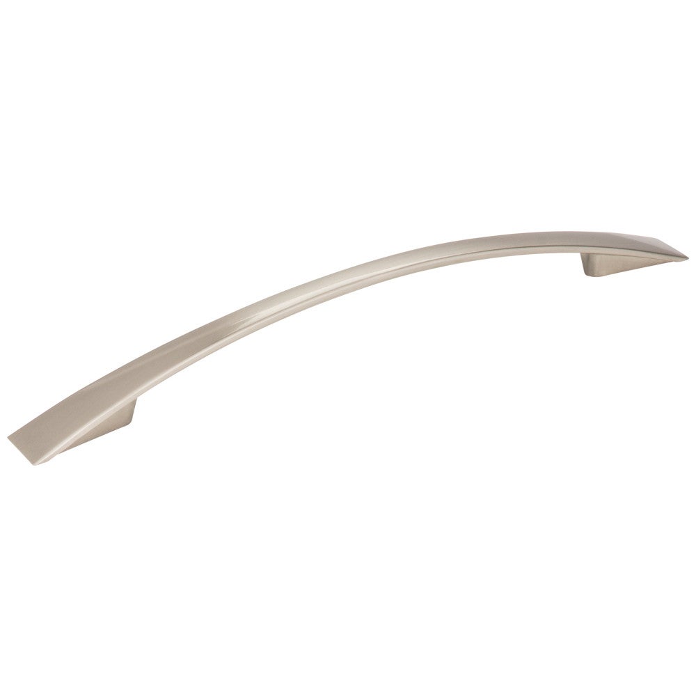 96 mm Center-to-Center Satin Nickel Flared Regan Cabinet Pull