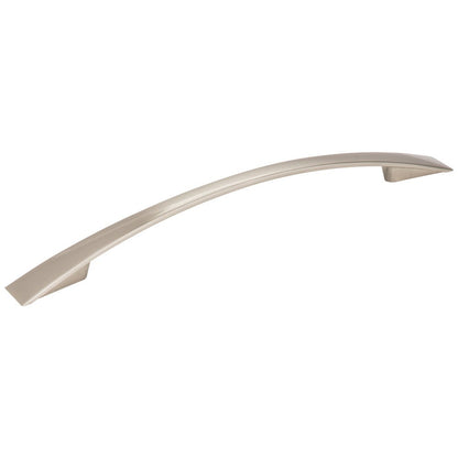 96 mm Center-to-Center Satin Nickel Flared Regan Cabinet Pull