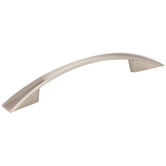 96 mm Center-to-Center Satin Nickel Flared Regan Cabinet Pull