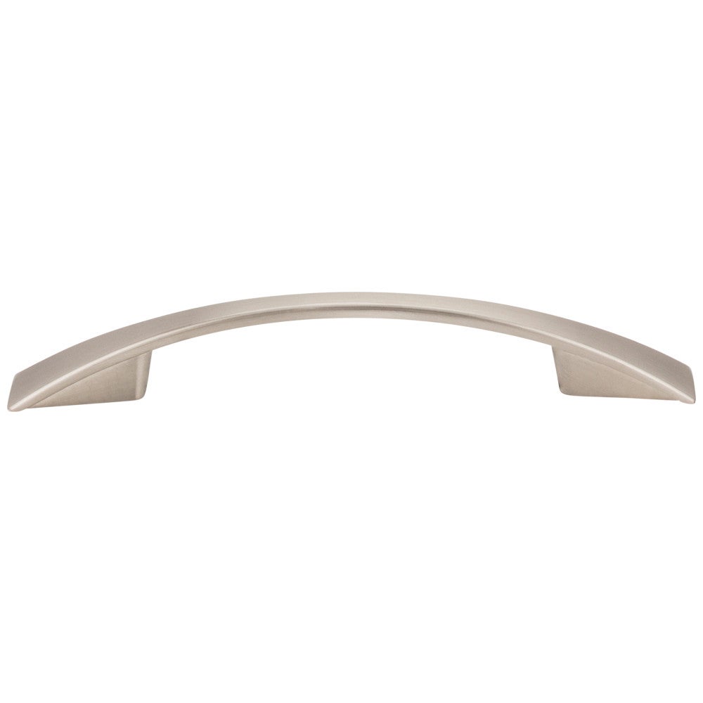 96 mm Center-to-Center Satin Nickel Flared Regan Cabinet Pull