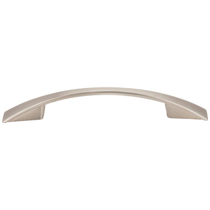 96 mm Center-to-Center Satin Nickel Flared Regan Cabinet Pull