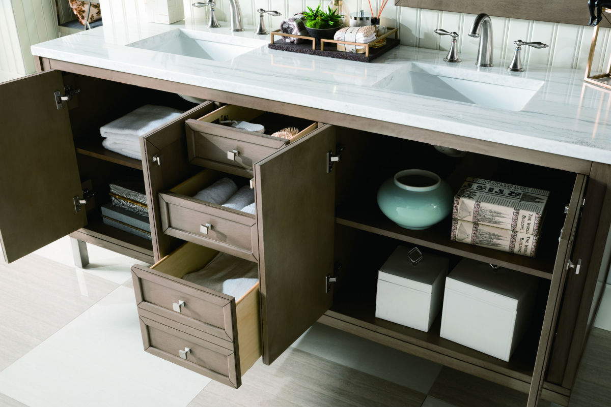 Chicago 72" Double Vanity Cabinet
