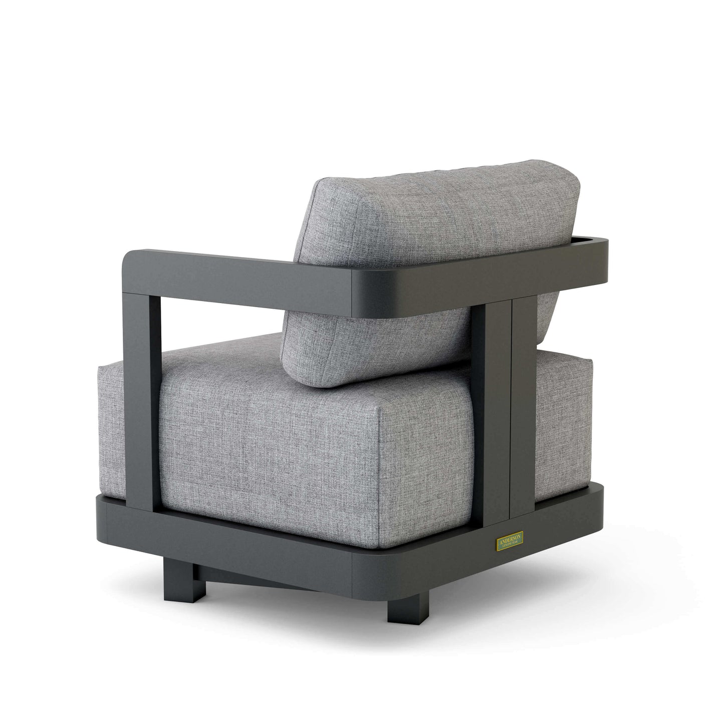 Granada Aluminum Swivel Armchair