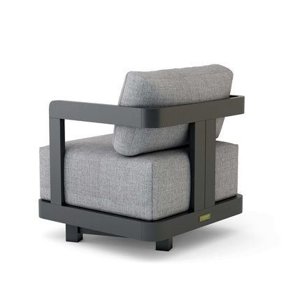 Granada Aluminum Swivel Armchair