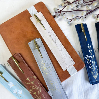 A House of Books - Elastic Pen Holder
