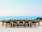 Set-367 13-Pc Toscana Extension Dining Table