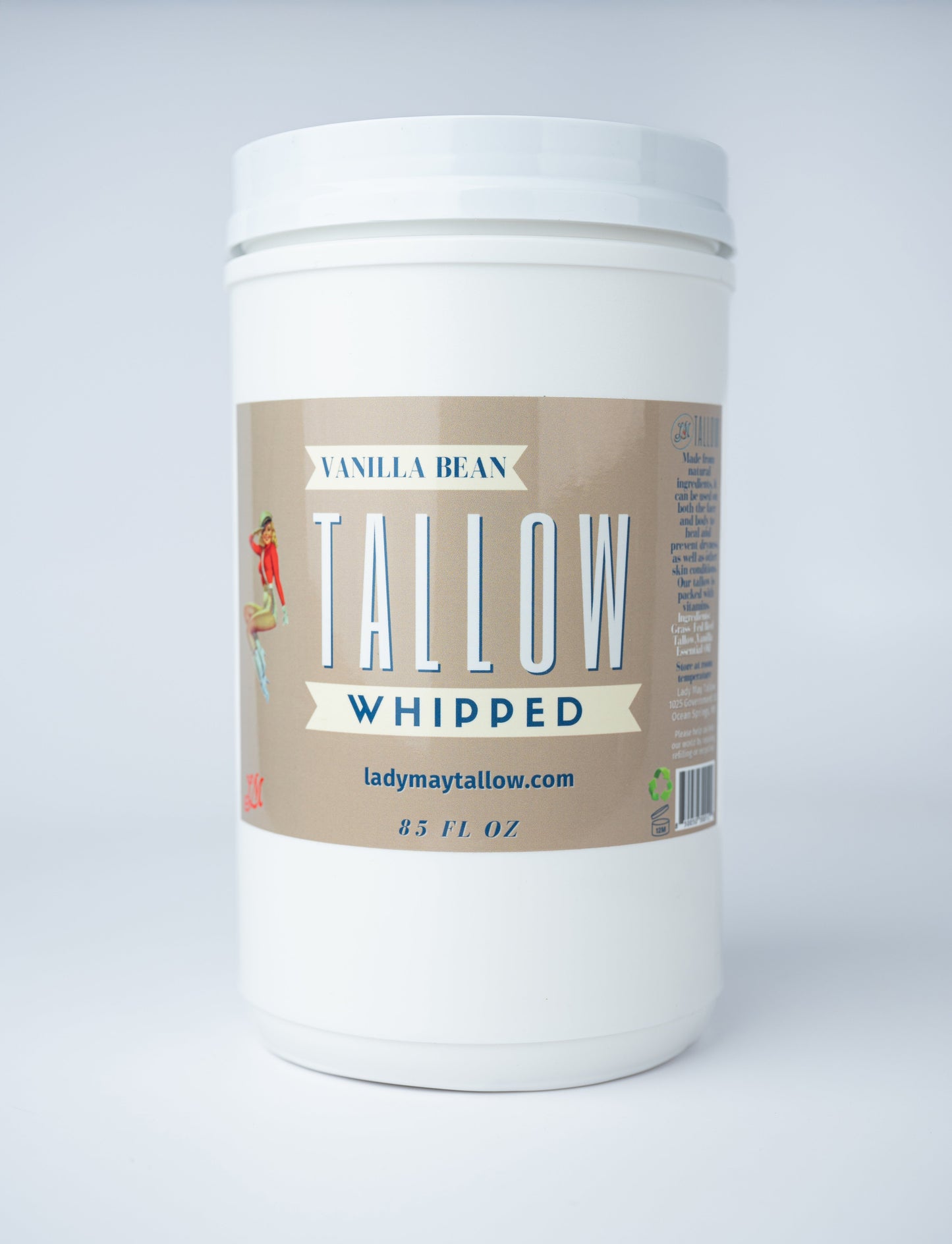 Whipped Tallow | All Natural Moisturizer Choose Scent Size 2oz-85oz