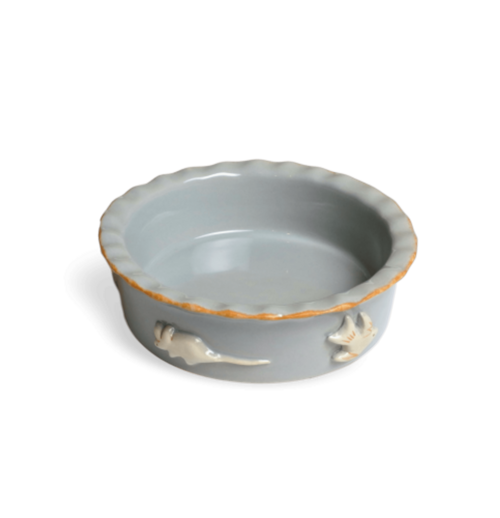 Elegant Stoneware Cat Bowl for Food and Water | Family Pet | Under $100 | Kitchen + Metal