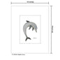 Dolphin Jump, Print (#8520A)